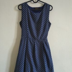 Goldkid London Blue Patterned A-line Dress